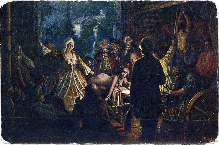 2 октября 1768 г., 252 года назад, Екатерина II утвердила приговор Салтычихе