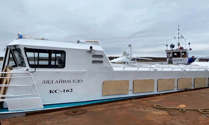 В Ямало-Ненецкий автономный округ доставлен новый пассажирский катер проекта КС-162