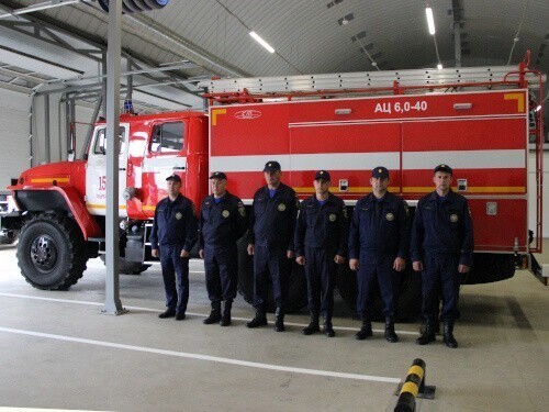 В Иркутской области в п. Маркова Иркутского района состоялось торжественное открытие Пожарной части № 158 ОГБУ «Пожарно-спасательной службы Иркутской области».