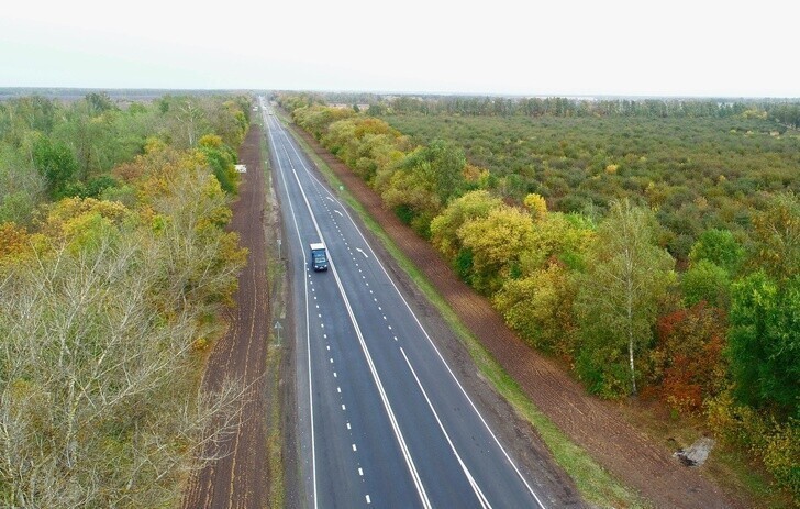Транспортный обход г. Фатеж Курской области приведен в нормативное состояние