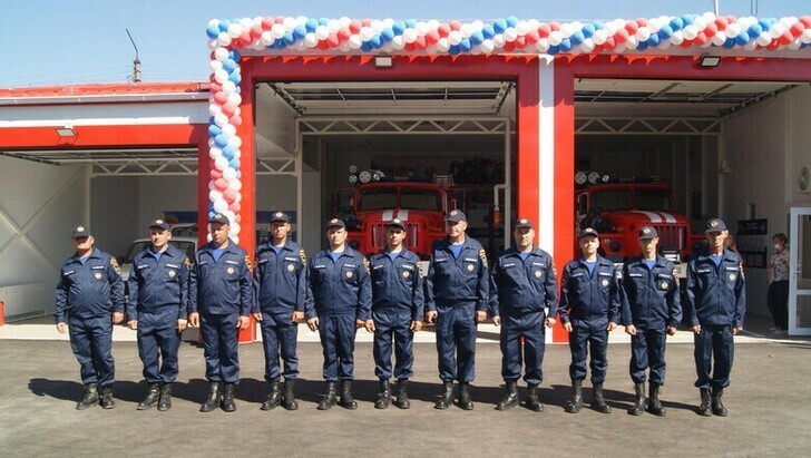 В поселке Белозерном Ростовской области заработала новая пожарная часть.