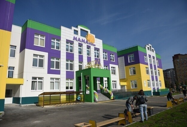 В микрорайоне Ямальский в Тюмени открыли новый детский сад на 350 мест.