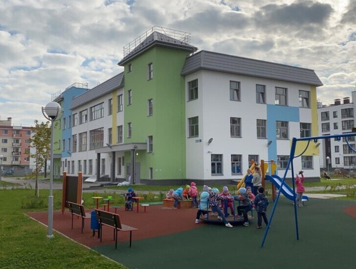 В Санкт-Петербурге открыт новый детский сад на 110 мест