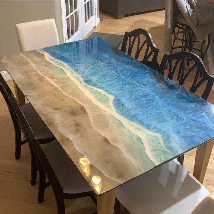 Крутейший стол для тех, кто мечтает о пляже