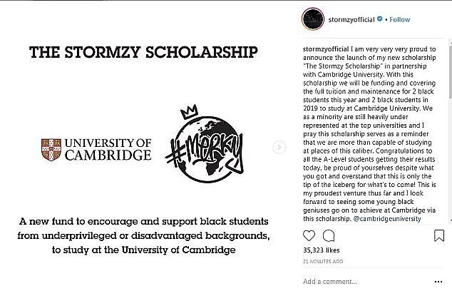 Оксфорд учредил стипендии для чернокожих студентов