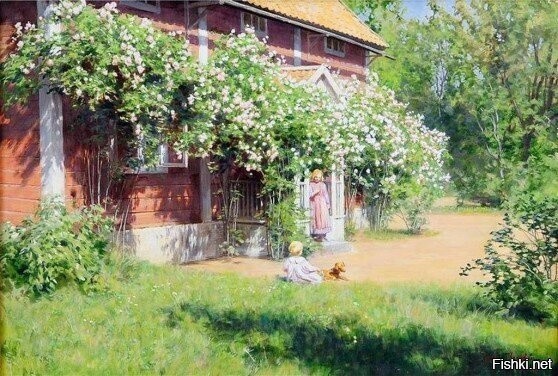 Картины шведского художника Йохана Кроутена
