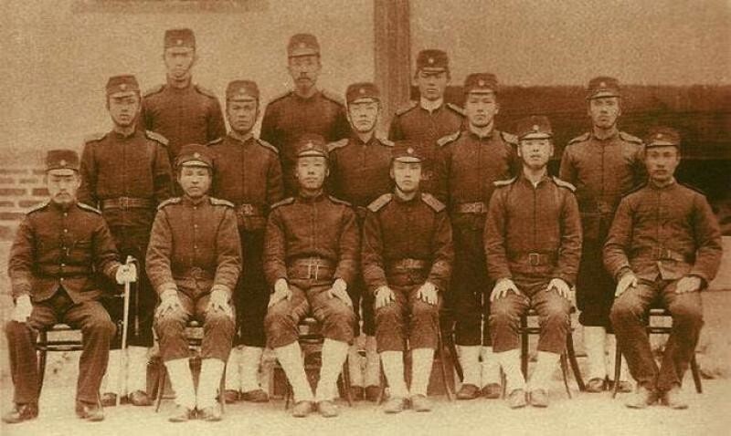 Как русские офицеры в 1897 году корейских солдат учили ...