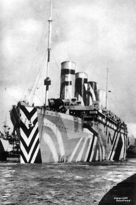 «Олимпик» — трансатлантический лайнер компании «White Star Line», Первая мировая