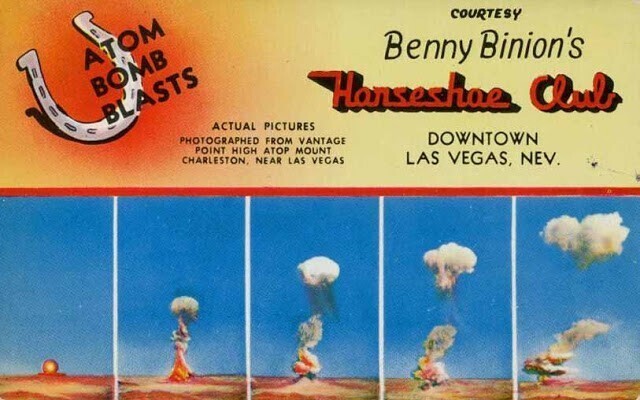 В 50-х ядерные взрывы были аттракционом для туристов