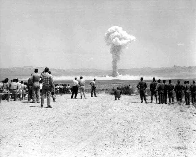 В 50-х ядерные взрывы были аттракционом для туристов