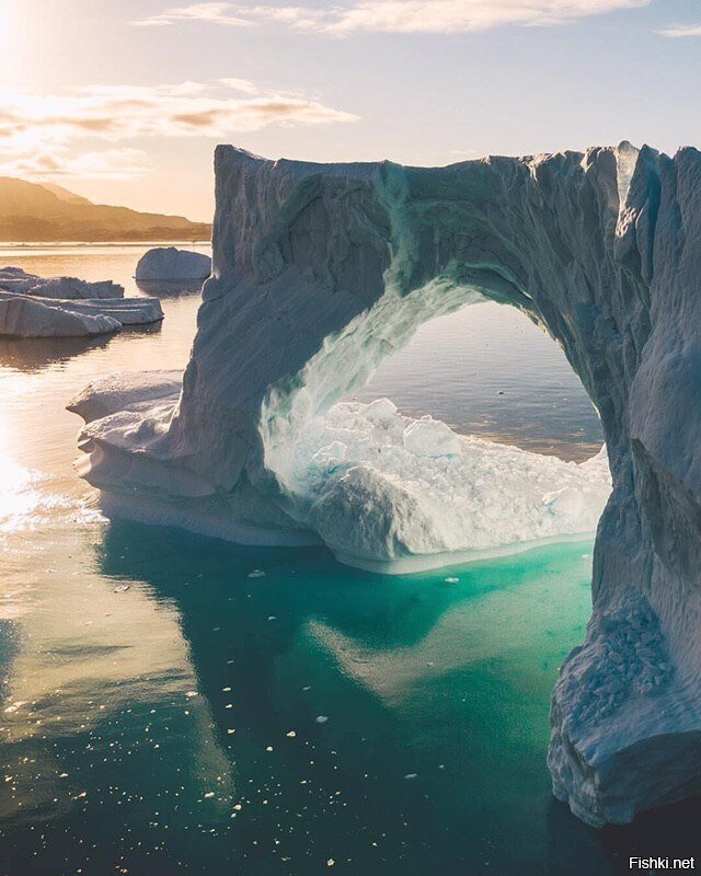 Красота айсбергов Гренландии