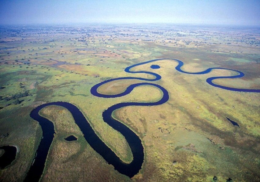 Дельта реки Окаванго
