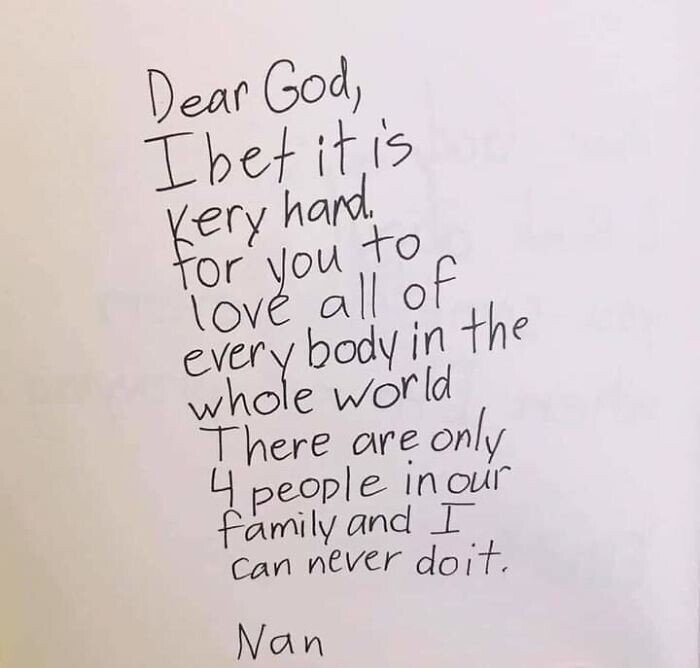 О чем дети пишут Богу?