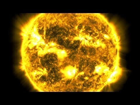 10 лет солнечной активности за 1 час 