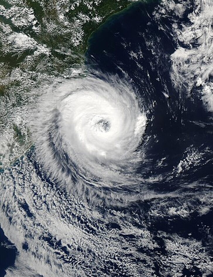 Циклон Катарина, единственный ураган, зарегистрированный в Южной Атлантике
