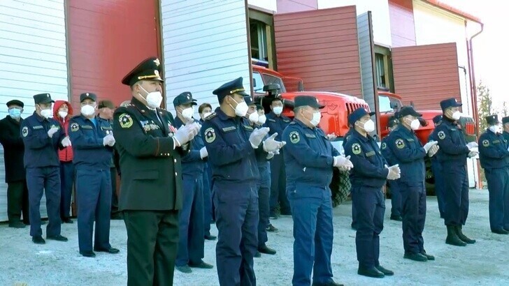 В Якутии открылась новая пожарная часть