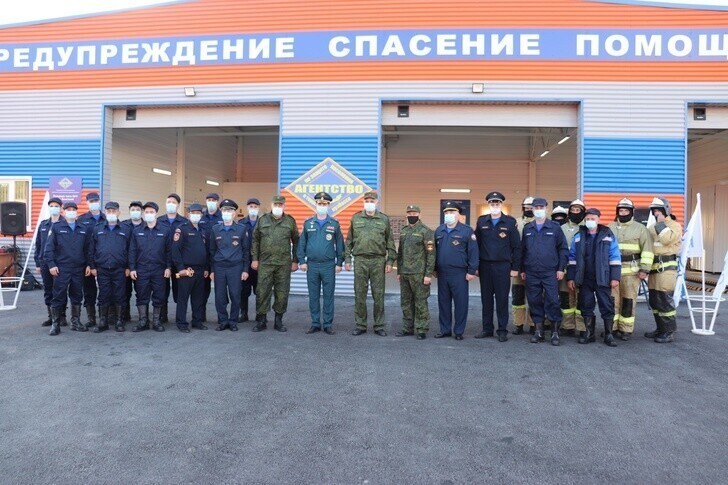 В Кемеровской области открыли новую пожарную часть