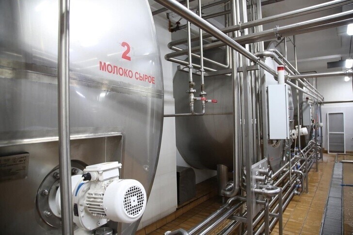 Ульяновский молочный завод увеличил приемную мощность сырья в два раза