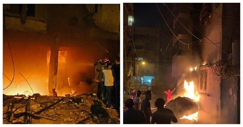 В Бейруте снова гремят взрывы: видео