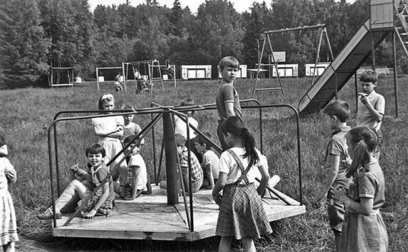 Советские дети, игры на свежем воздухе
