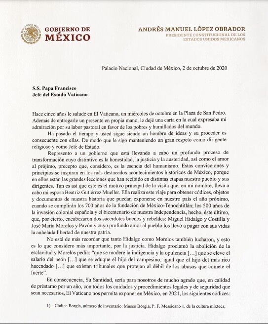 Мексика потребовала, чтобы папа Римский просил прощения за колонизацию Америки