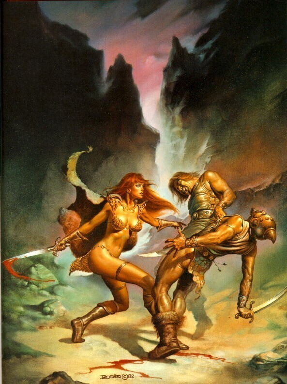 Борис. Борис Вальехо. Он же Борис Валеджио. Он же Boris Vallejo