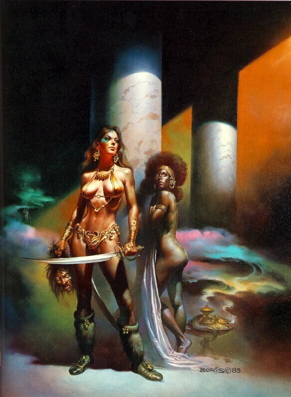 Борис. Борис Вальехо. Он же Борис Валеджио. Он же Boris Vallejo