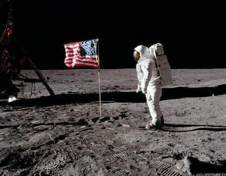  2. НАСА потеряли видеозаписи высадки «Аполлона-11» на Луне