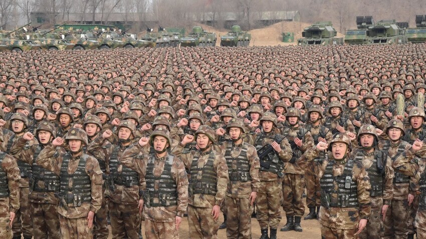 Председатель Си призвал китайских военных собираться в поход