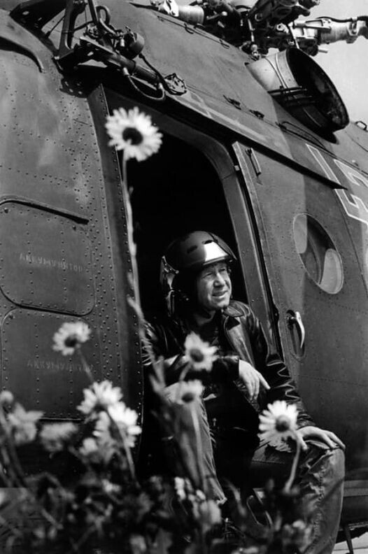 Алексей Леонов, командир Cоюз-14. 1973 год. Фото: Альберт Пушкарев