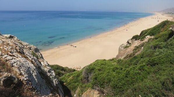 В испанском рыбачьем поселке один из пляжей по распоряжению властей обработали хлоркой