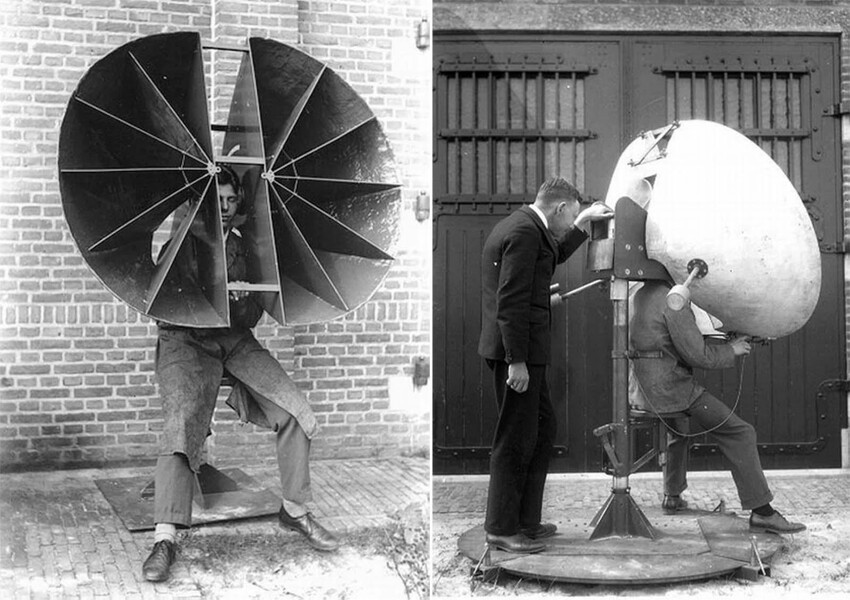 Эти средства звукового наблюдения использовались вплоть до Второй мировой войны, а затем начали уступать место появившимся радиолокационным станциям.