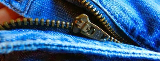 Как починить молнию на джинсах