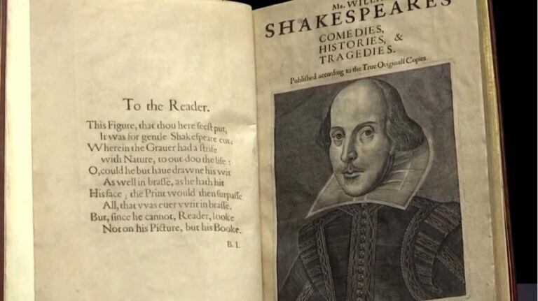 Первый сборник пьес Шекспира продали за $10 миллионов