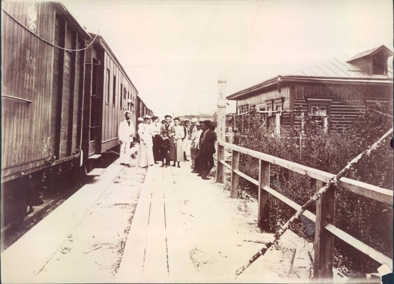 Железнодорожная станция в 30 милях от владивостока, 1929
