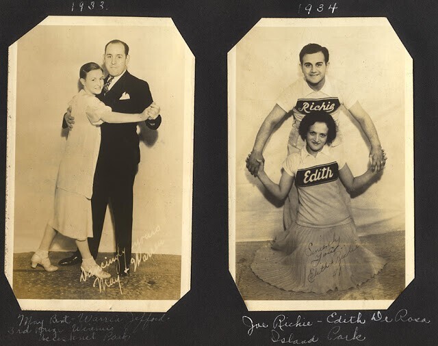 Портреты участников танцевальных марафонов в США, 1930-е годы