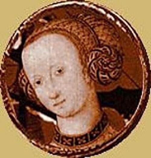 Бретонская дворянка Жанна де Бельвиль