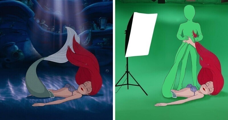 Секрет создания знаменитых сцен в мультфильмах Disney