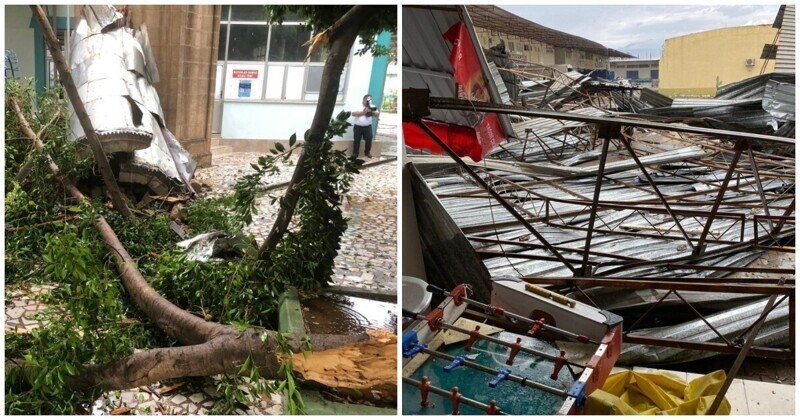На турецкую Анталью обрушился мощный ураган с градом