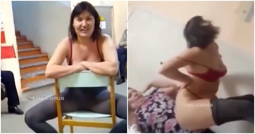 Осеннее обострение: неадекватная женщина устроила стриптиз в уральской поликлинике