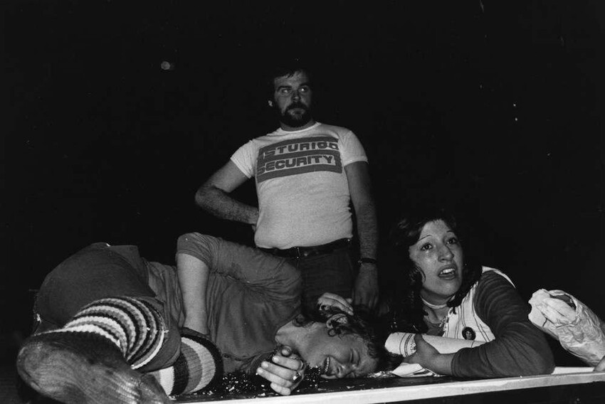 1974 года, фанаты на концерте британской рок-группы Slade