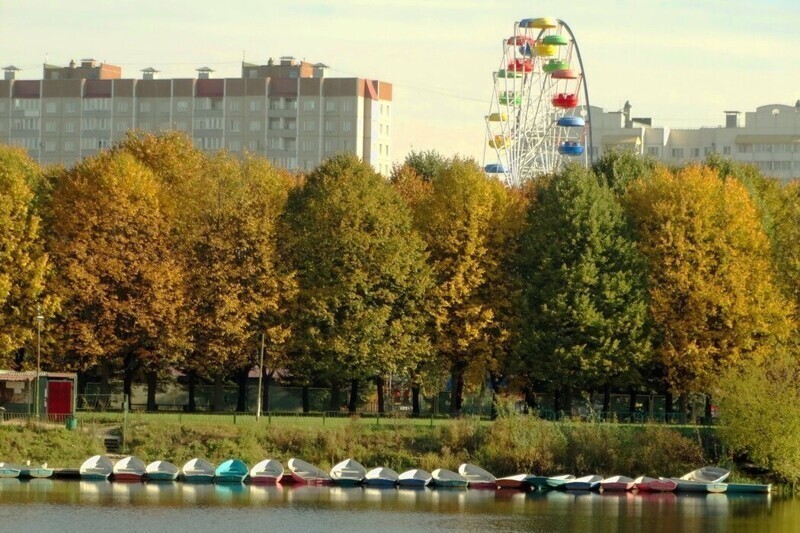 Фото: осень в Петербурге