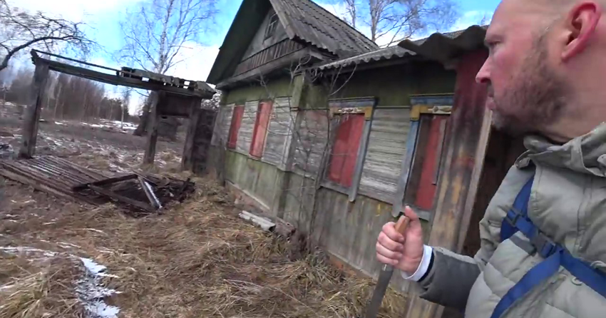 Англичанин посетил Чернобыльскую зону отчуждения и познакомился с местными жителями
