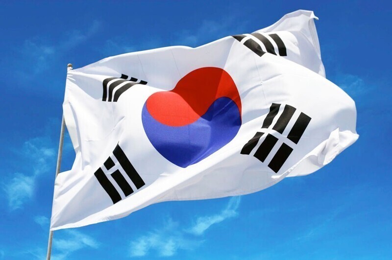 Флаг Южной Кореи: фото, история и значение флага