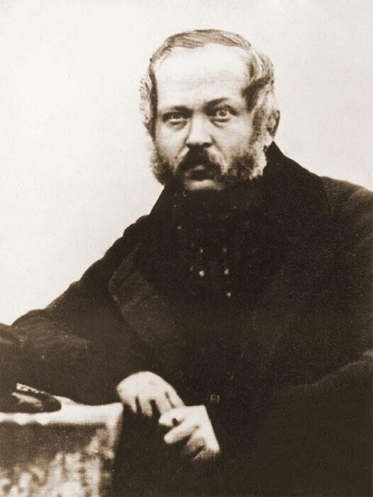 Панов Николай Алексеевич (19 ноября 1803— 14 января 1850). Дагерротип А.Давиньона. Иркутск. 1845 г.