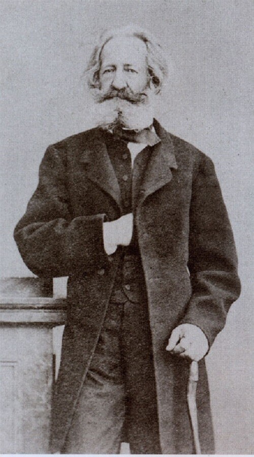 Декабрист А. В. Поджио. Фото Л. Перни. Италия. 1863.