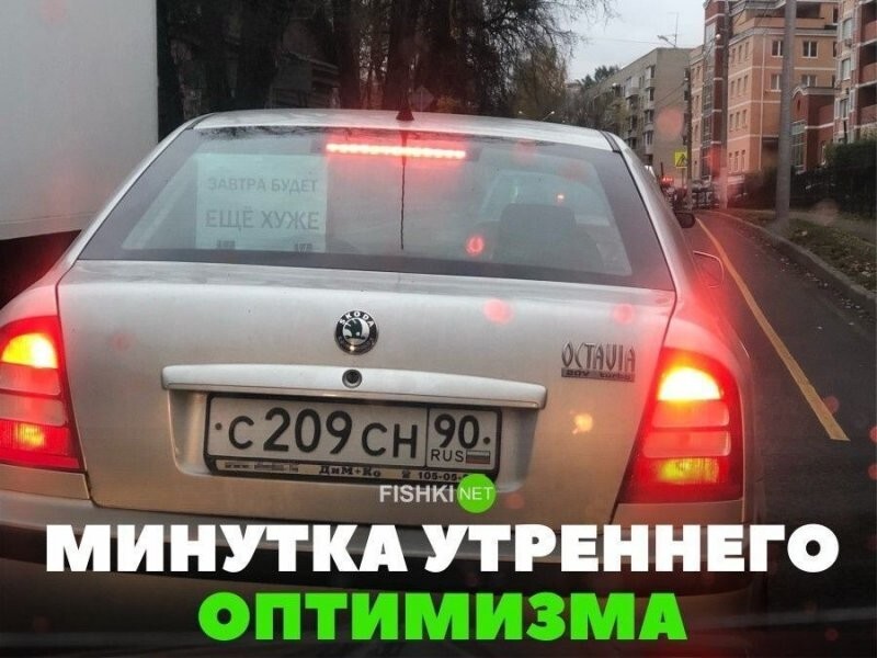 Минутка утреннего оптимизма