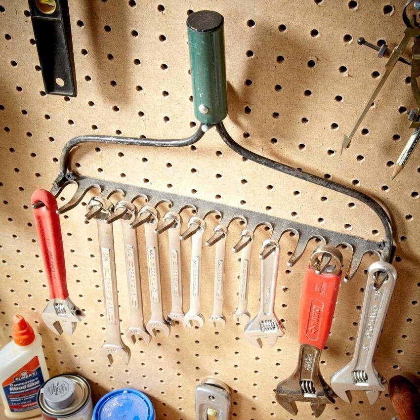 23 гениальные идеи для гаражного хранения инструментов