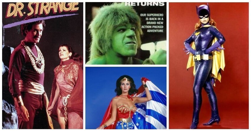 Как выглядели первые актеры-супергерои, перенесшие комиксы на экраны