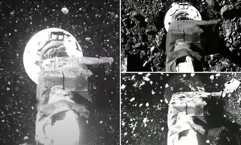 Посадка на астероид: уникальные кадры с космического зонда OSIRIS-REx